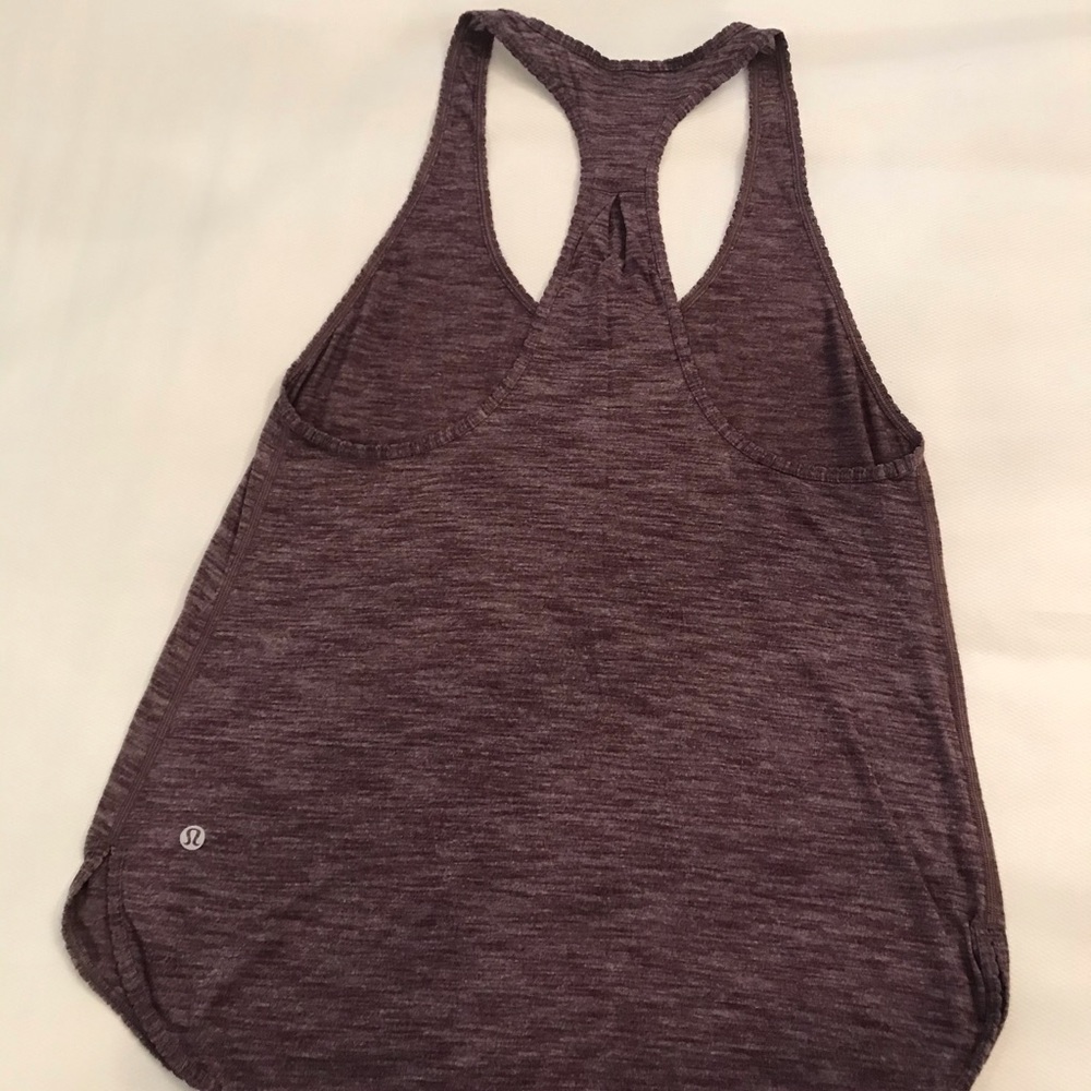 LuluLemon singlet tank burgundy